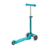 Micro Mini Deluxe 3 Tekerlekli Scooter LED Aqua